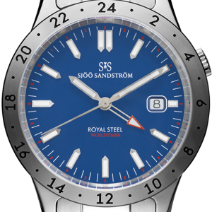 Sjöö Sandström Royal Steel Worldtimer