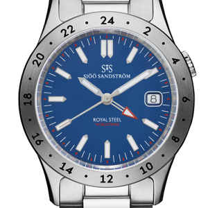 Sjöö Sandström Royal Steel Worldtimer