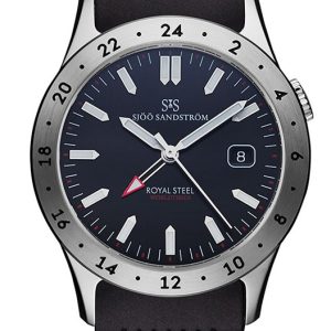 Sjöö Sandström Royal Steel Worldtimer