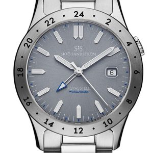 Sjöö Sandström Royal Steel Worldtimer