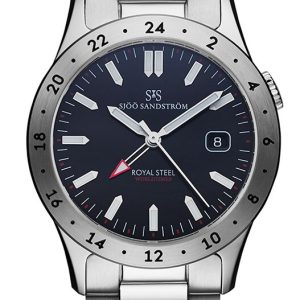 Sjöö Sandström Royal Steel Worldtimer