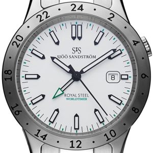 Sjöö Sandström Royal Steel Worldtimer