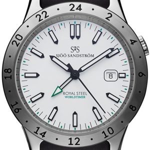 Sjöö Sandström Royal Steel Worldtimer