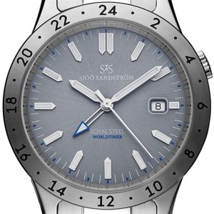 Sjöö Sandström Royal Steel Worldtimer