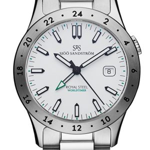Sjöö Sandström Royal Steel Worldtimer