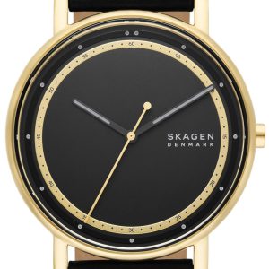 Skagen Herrklocka SKW6897 Signatur Svart/Läder ⌀40 mm