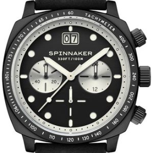 Spinnaker Herrklocka SP-5068-08 Hull Svart/Läder