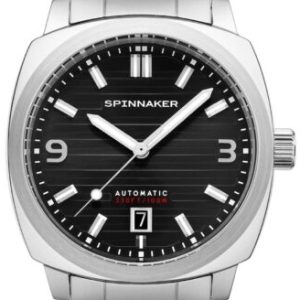 Spinnaker Herrklocka SP-5073-33 Hull Svart/Stål ⌀42 mm