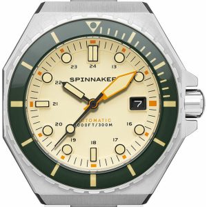 Spinnaker Herrklocka SP-5081-CC Dumas Beige/Stål ⌀44 mm