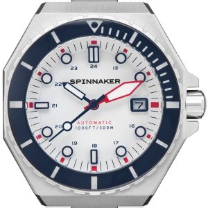 Spinnaker Herrklocka SP-5081-HH Dumas Vit/Stål ⌀44 mm