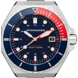 Spinnaker Herrklocka SP-5081-JJ Dumas Blå/Stål ⌀44 mm