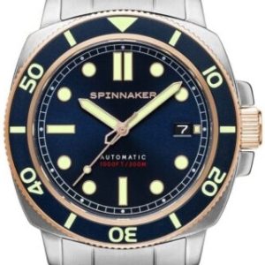 Spinnaker Herrklocka SP-5088-55 Hull Blå/Stål ⌀42 mm