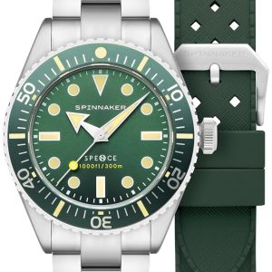 Spinnaker Herrklocka SP-5097-88 Spence Grön/Stål ⌀40 mm