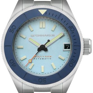 Spinnaker Herrklocka SP-5098-55 Piccard Blå/Stål ⌀45 mm