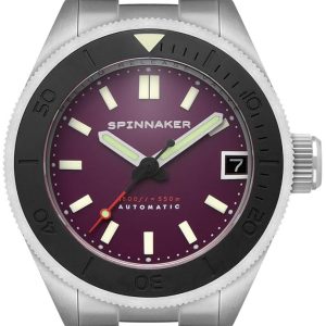 Spinnaker Herrklocka SP-5098-66 Piccard Lila/Stål ⌀45 mm
