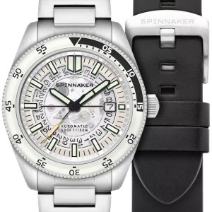 Spinnaker Herrklocka SP-5118-33 Fleuss Silverfärgad/Stål ⌀43 mm