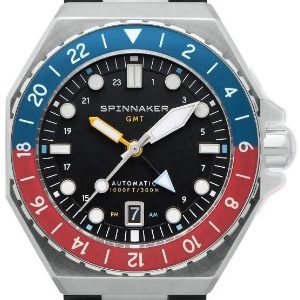 Spinnaker Herrklocka SP-5119-44 Dumas Svart/Stål ⌀44 mm