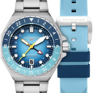 Spinnaker Herrklocka SP-5119-55 Dumas Blå/Stål ⌀43 mm