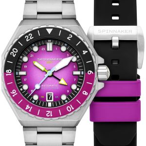 Spinnaker Herrklocka SP-5119-66 Dumas Lila/Stål ⌀43 mm