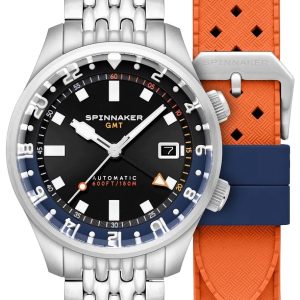 Spinnaker Herrklocka SP-5121-66 Bradner Svart/Stål ⌀42 mm