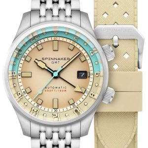 Spinnaker Herrklocka SP-5121-77 Bradner Antikvit/Stål ⌀42 mm