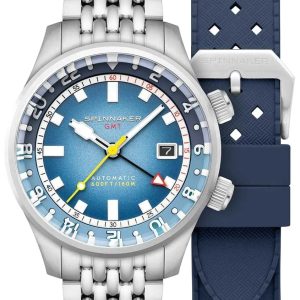Spinnaker Herrklocka SP-5121-88 Bradner Blå/Stål ⌀42 mm