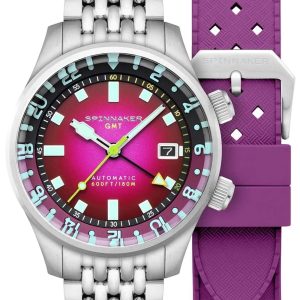 Spinnaker Herrklocka SP-5121-BB Bradner Lila/Stål ⌀42 mm