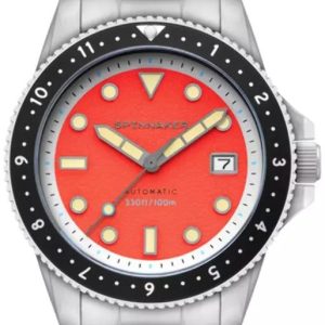 Spinnaker Herrklocka SP-5136-88 Croft Pioneer Orange/Stål ⌀42 mm