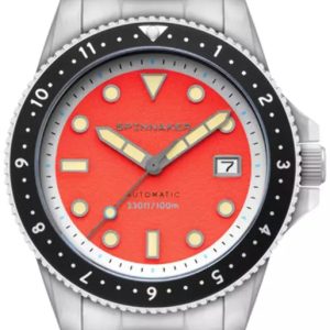 Spinnaker Herrklocka SP-5136-88 Croft Pioneer Orange/Stål ⌀42 mm