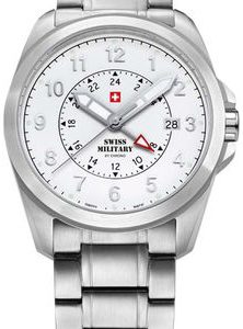 Swiss Military by Chrono Herrklocka 29000.02 Vit/Stål Ø40 mm