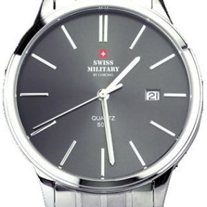 Swiss Military by Chrono Herrklocka 32043.05 Classic Grå/Stål Ø42