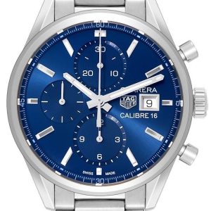 TAG Heuer Herrklocka CBK2112.BA0715 Carrera Blå/Stål ⌀41 mm