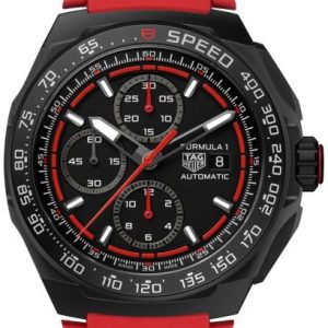 TAG Heuer Herrklocka CBZ2085.FT8093 Formula 1 Svart/Gummi ⌀44 mm