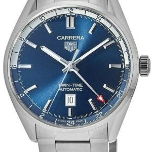 TAG Heuer Herrklocka WBN201A.BA0640 Carrera Blå/Stål ⌀41 mm