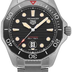 TAG Heuer Herrklocka WBP208D.BF0631 Aquaracer Svart/Titan ⌀43 mm