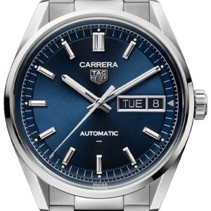TAG Heuer Herrklocka WDA2112.BA0043 Carrera Blå/Stål ⌀41 mm