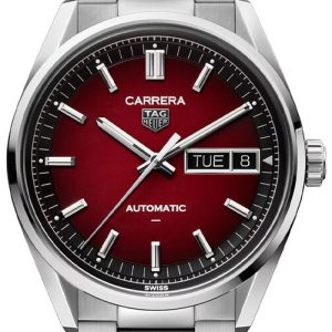 TAG Heuer Herrklocka WDA2113.BA0043 Carrera Röd/Stål ⌀41 mm