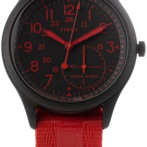 Timex Herrklocka TW2V10900LG Svart/Textil ⌀41 mm