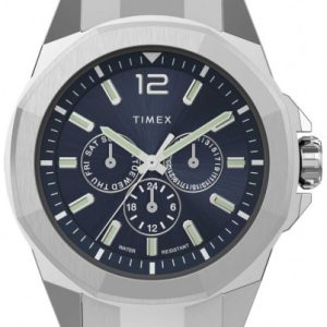 Timex Herrklocka TW2V43300 Classic Blå/Stål Ø44 mm