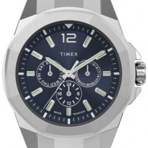 Timex Herrklocka TW2V43300 Classic Blå/Stål Ø44 mm