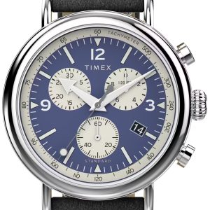 Timex Herrklocka TW2V71100 Classic Blå/Läder Ø40 mm