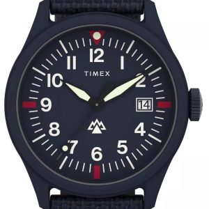 Timex Herrklocka TW2W23600 The Expedition Blå/Textil Ø43 mm