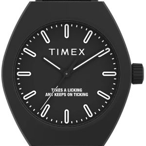 Timex Herrklocka TW2W42100 Trend Svart/Gummi