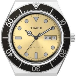 Timex Herrklocka TW2W47600 M79 Guld/Gummi Ø40 mm