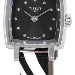 Tissot Damklocka T058.109.17.056.00 Lovely Svart/Läder