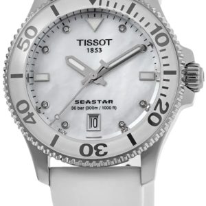 Tissot Damklocka T120.210.17.116.00 T-Sport Seastar Flerfärgad/Gummi