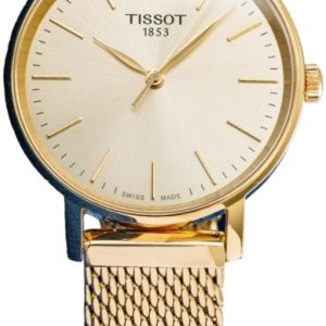 Tissot Damklocka T143.210.33.021.00 Everytime Guldtonad/Gulguldtonat