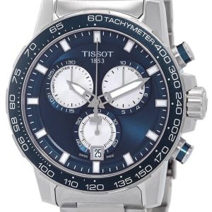 Tissot Herrklocka T125.617.11.041.00 Supersport Blå/Stål ⌀45.5 mm