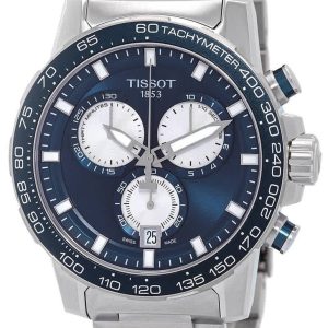 Tissot Herrklocka T125.617.11.041.00 Supersport Blå/Stål ⌀45.5 mm