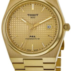 Tissot Herrklocka T137.407.33.021.00 PRX Guldtonad/Guldtonat stål
